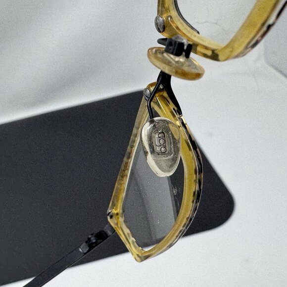 Jean Lafont Eyeglasses Rococo 017 black Leopard Signature Print  50 [] 20-140 - Picture 7 of 16